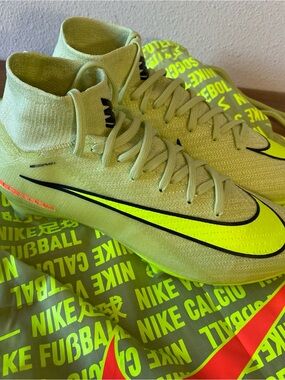 Nike Zoom Superfly 10 Elite FG Volt FQ1454-302 - Size 4.5
